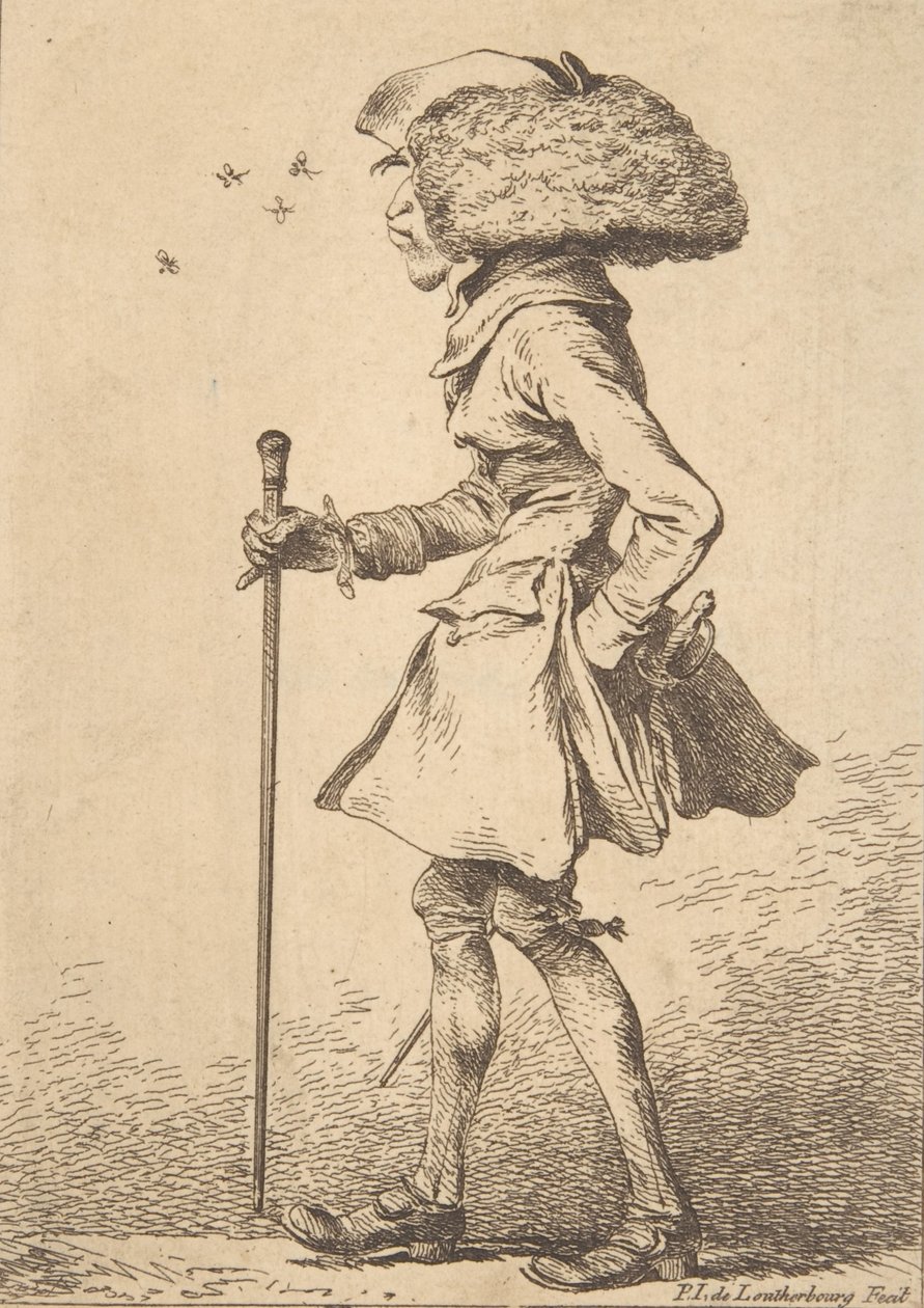 De Warwick Lane - Philip James de Loutherbourg