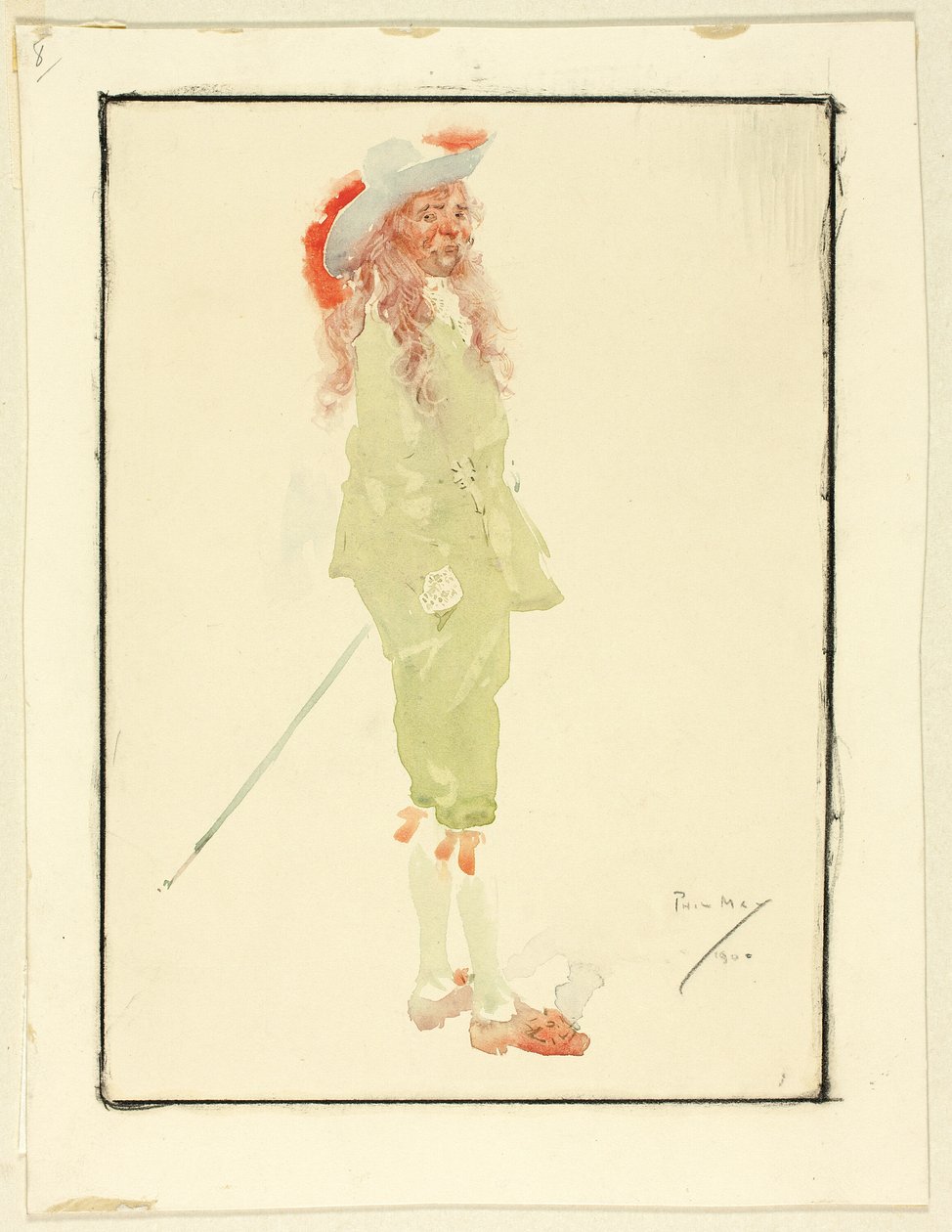 Un cavalier - Philip William May