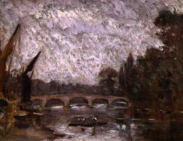 La Tamise à Richmond - Philip Wilson Steer