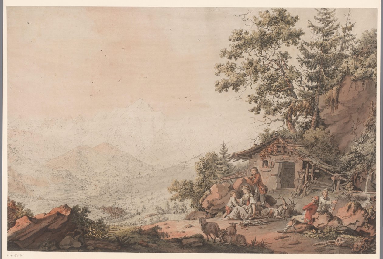 Famille près d
