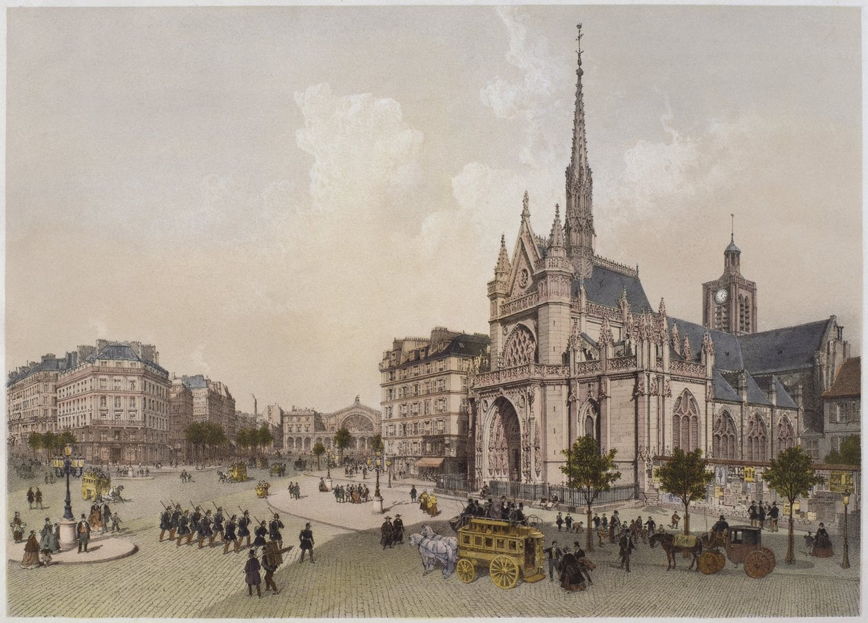 Église Saint-Laurent, Paris, illustration de 