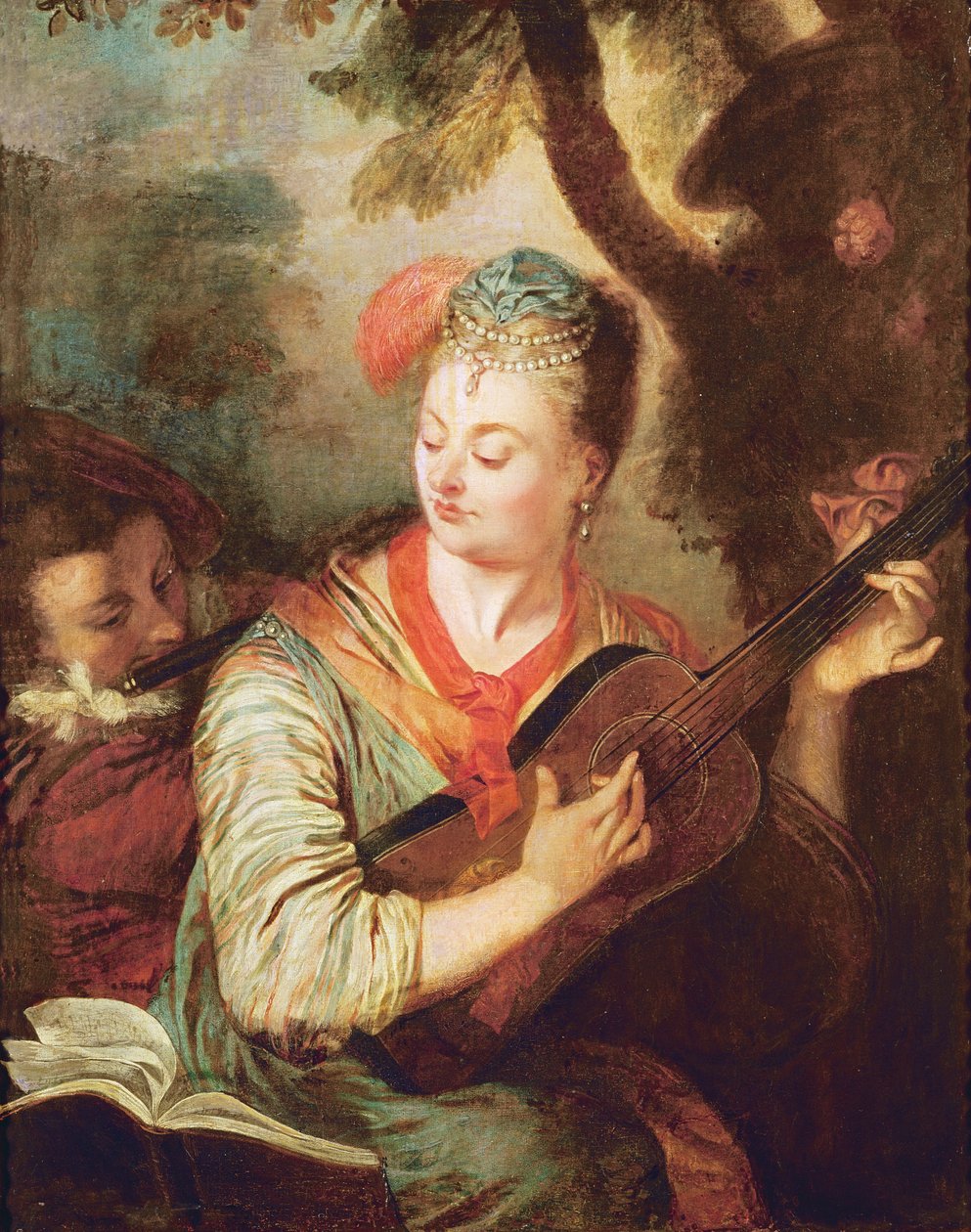 Le Joueur de guitare - Philippe Mercier
