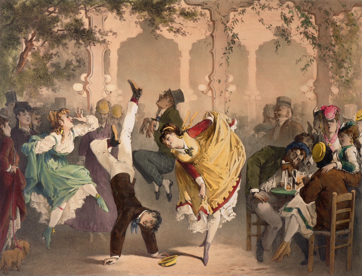 Le Quadrille à Bullier - Philippe Jacques Linder
