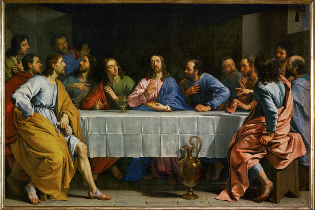 La cene - la dernière cène ... - Philippe de Champaigne
