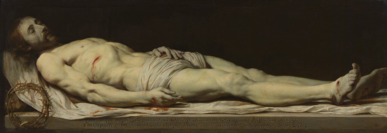 Le Christ mort sur son linceul - Philippe de Champaigne