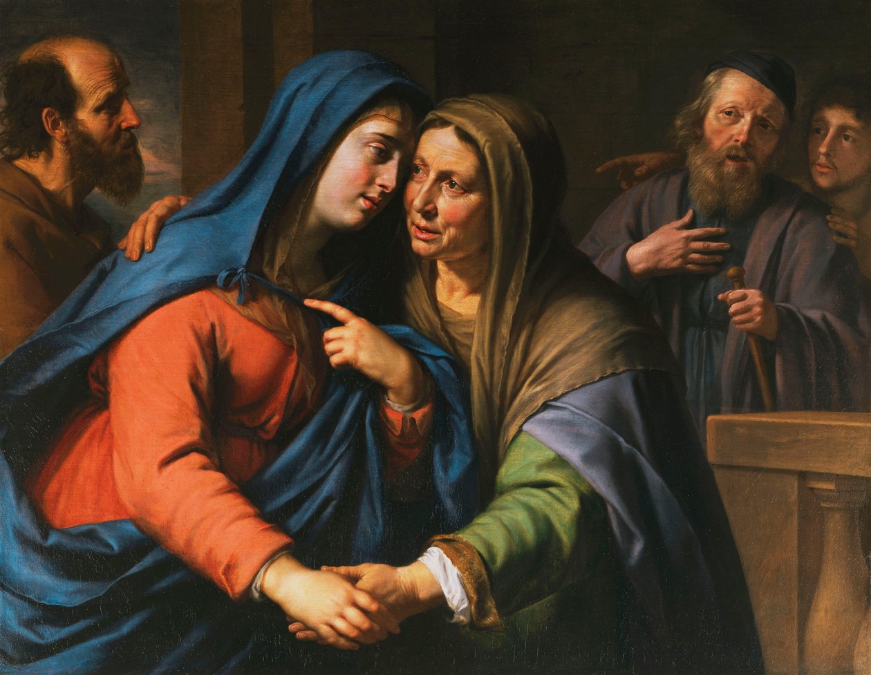 La Visitation, c.1643 - Philippe de Champaigne