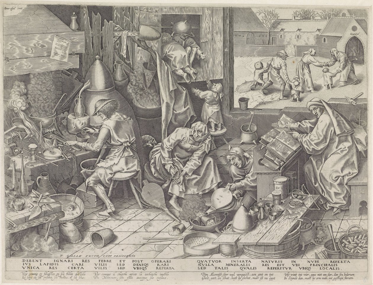 Alchimiste - Philips Galle