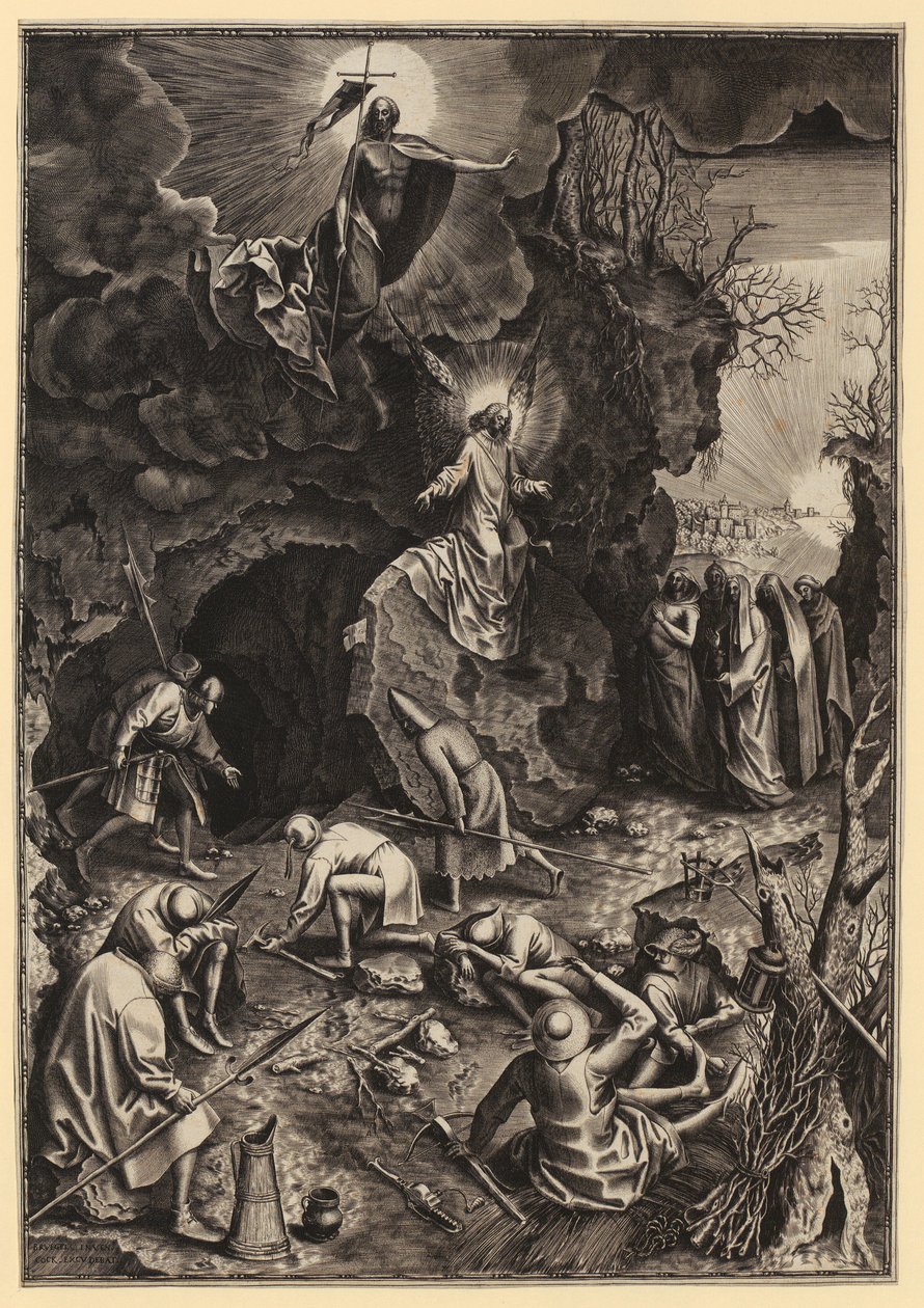 Résurrection du Christ - Philips Galle