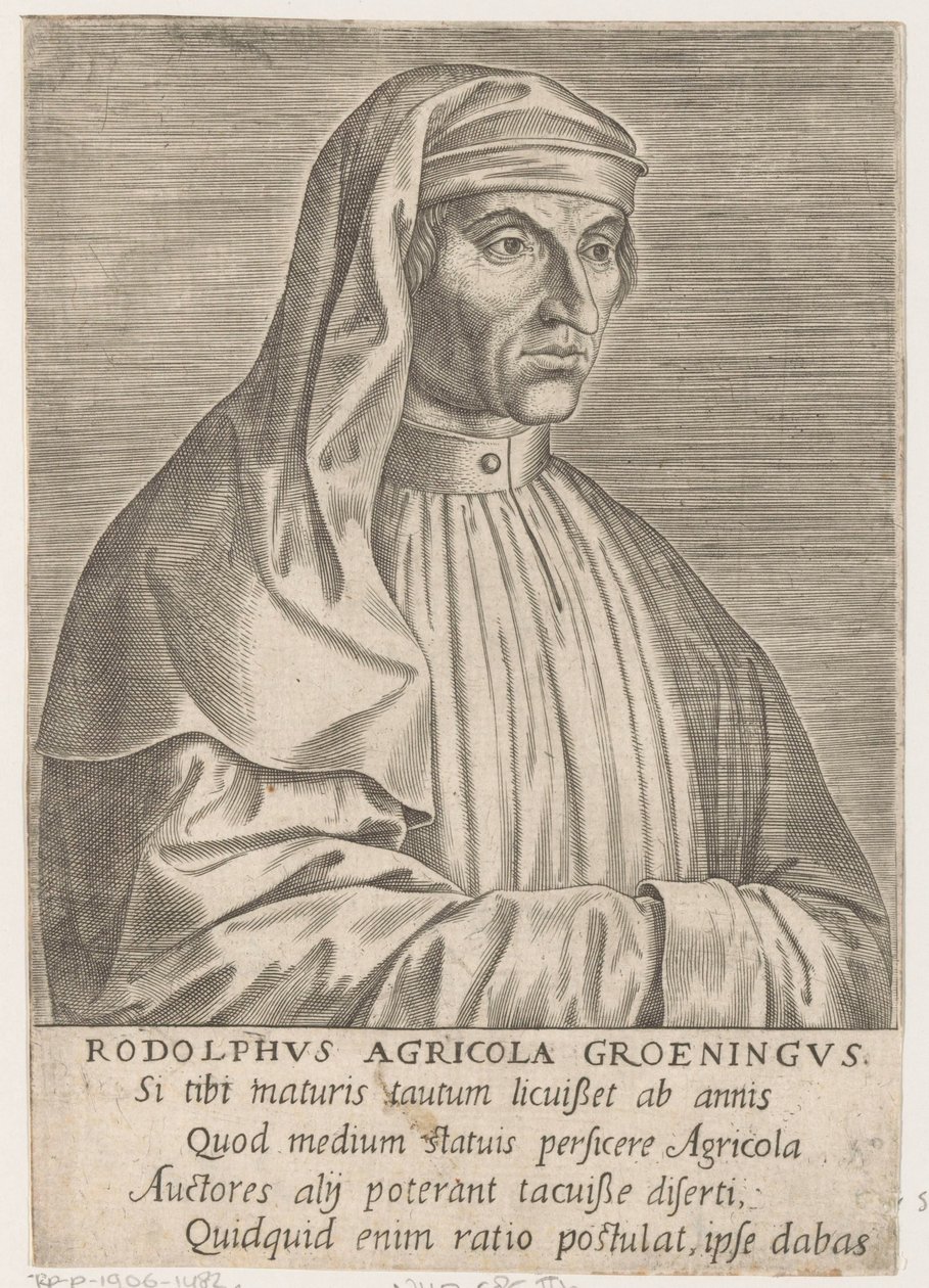 Portrait de Rudolf Agricola - Philips Galle
