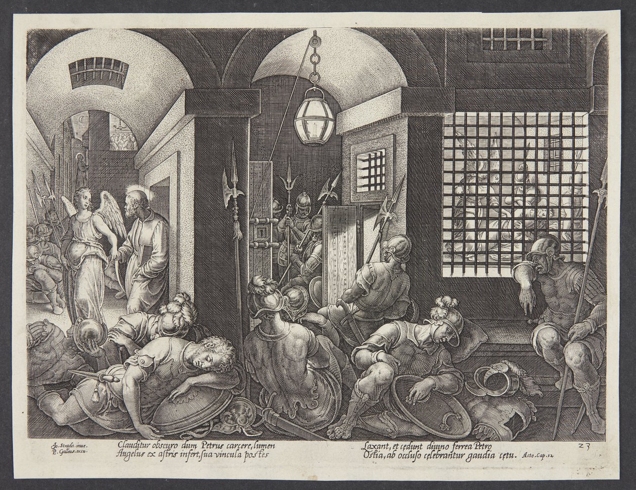 Saint Pierre libéré de prison par l