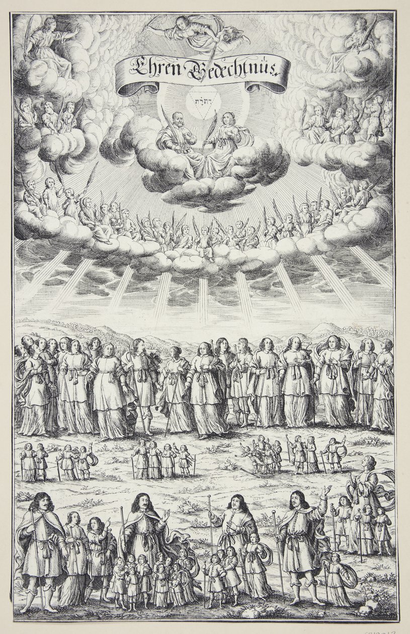 Le Seigneur assignant des devoirs aux trois états - Philips Galle