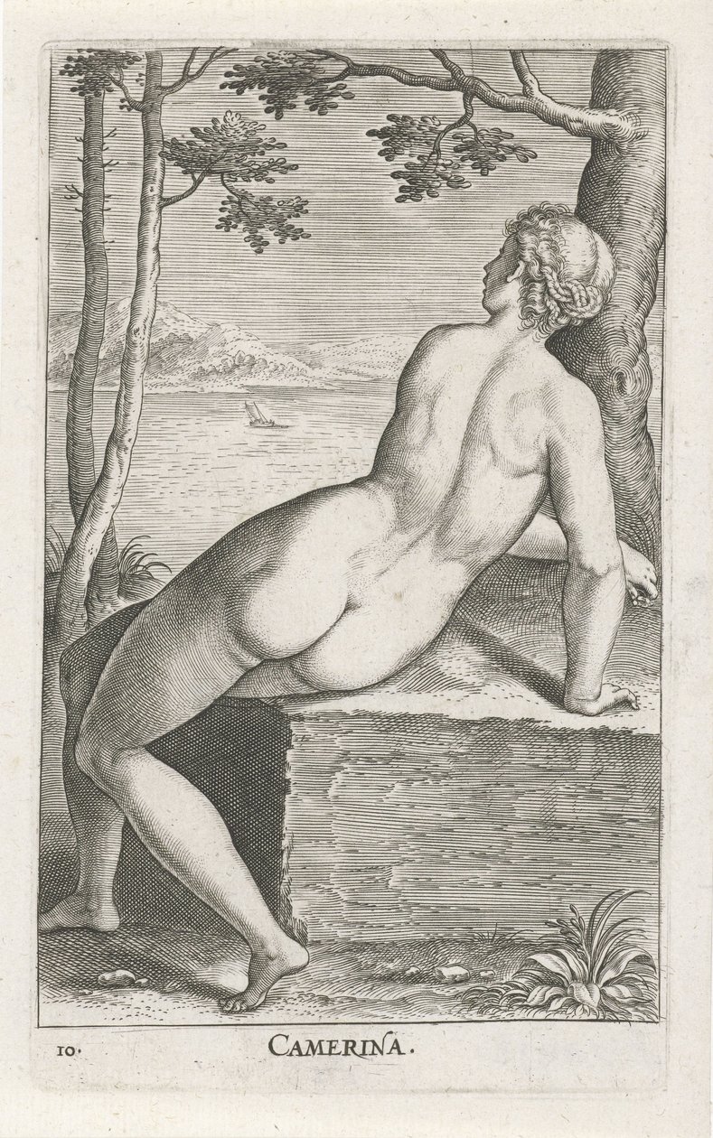 Nymphe des eaux Camerina - Philips Galle