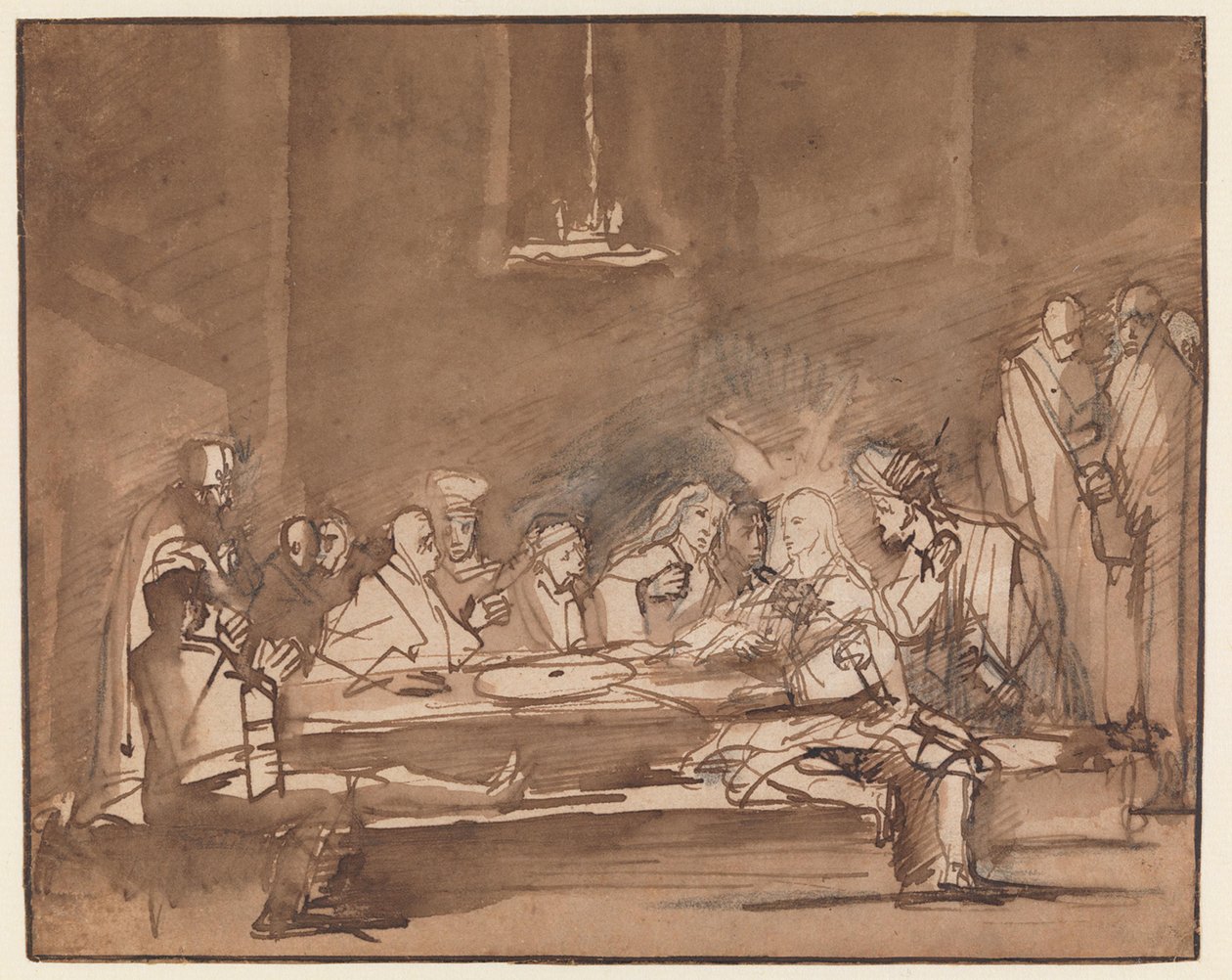 La Cène - Philips Koninck