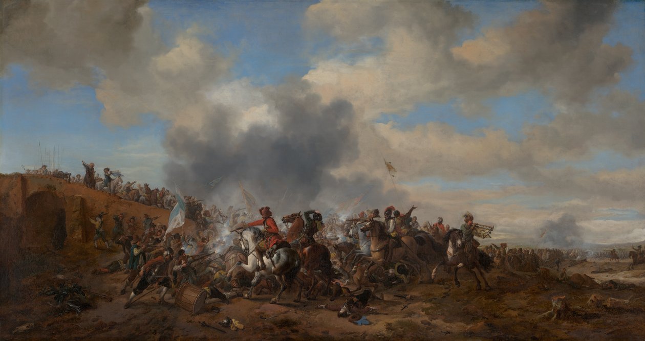 Scène de bataille - Philips Wouwerman