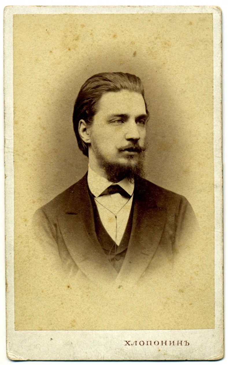 Alexandre Sergueïevitch Boutourline 1845-1916, 1872 - Photo studio Alexander Khloponin