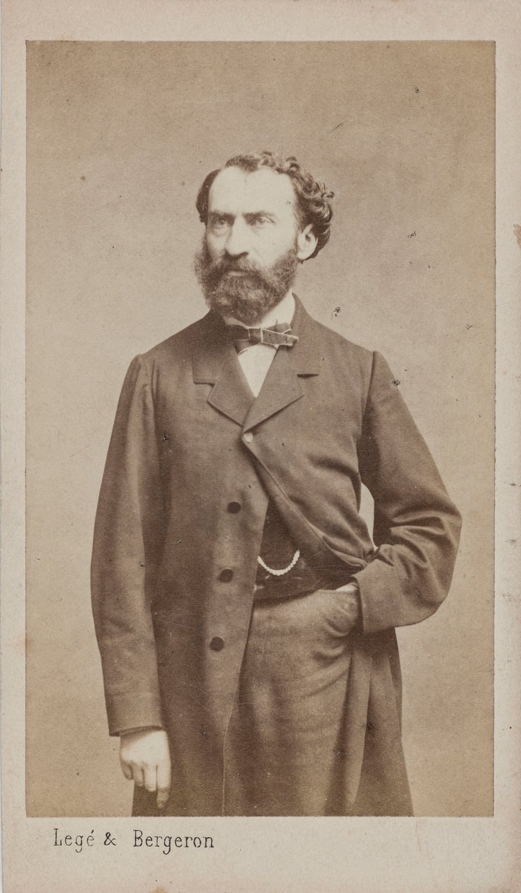 Portrait du compositeur Prosper Pascal - Photo studio Legé and Bergeron.