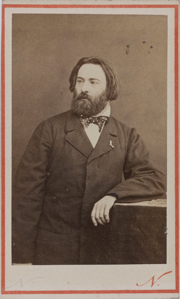 Portrait du pianiste et compositeur Émile Prudent - Photo studio Nadar.
