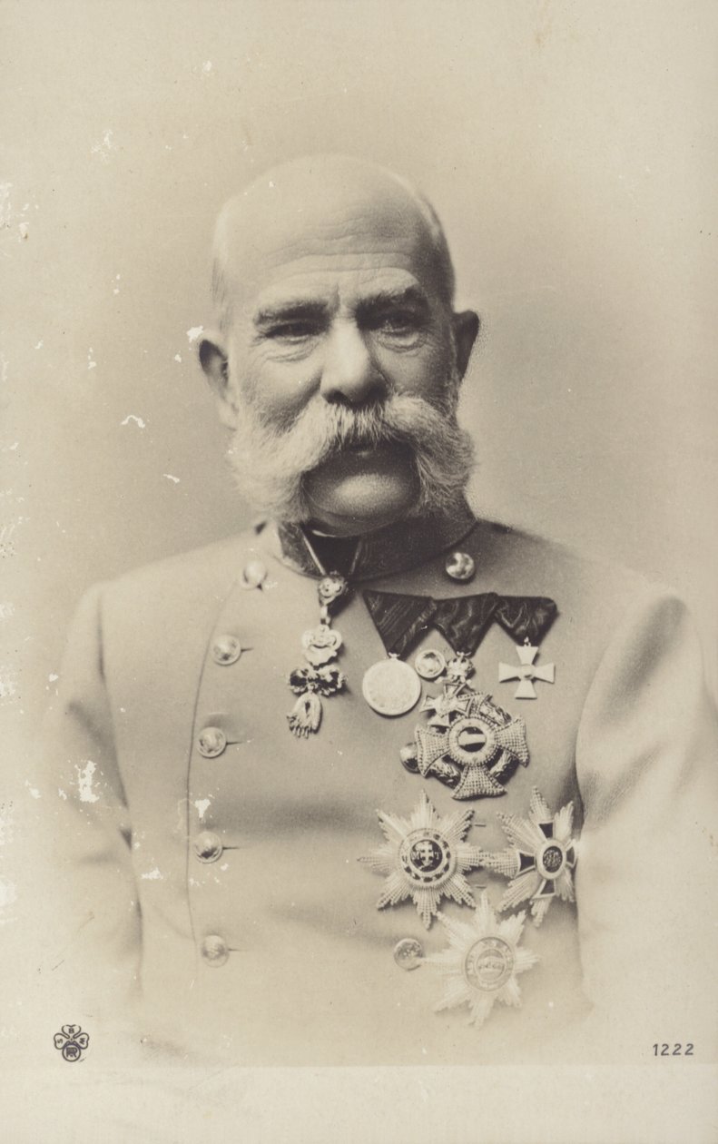François-Joseph Ier (photo n/b) - Photographer Austrian