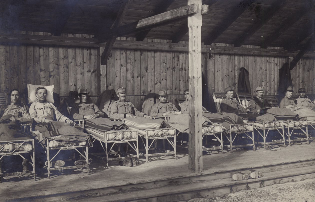 Soldats blessés de l