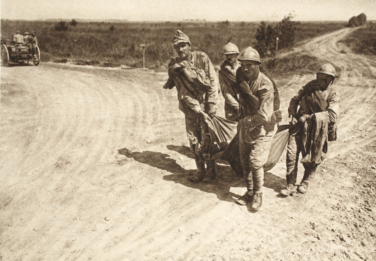 Une scène au front nord de Focsani - Photographer German
