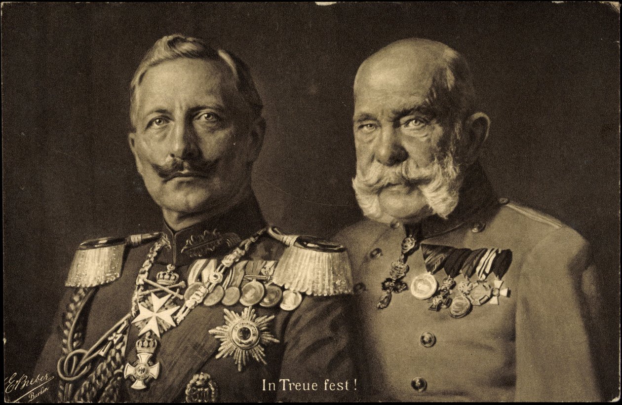 Ak Kaiser Wilhelm II de Prusse avec l