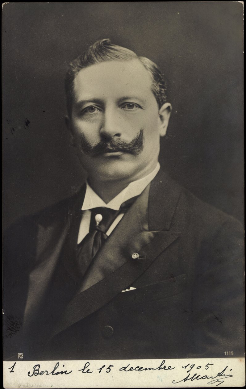 Jeune Kaiser Guillaume II, Portrait, Moustache, RPH - Photographer German
