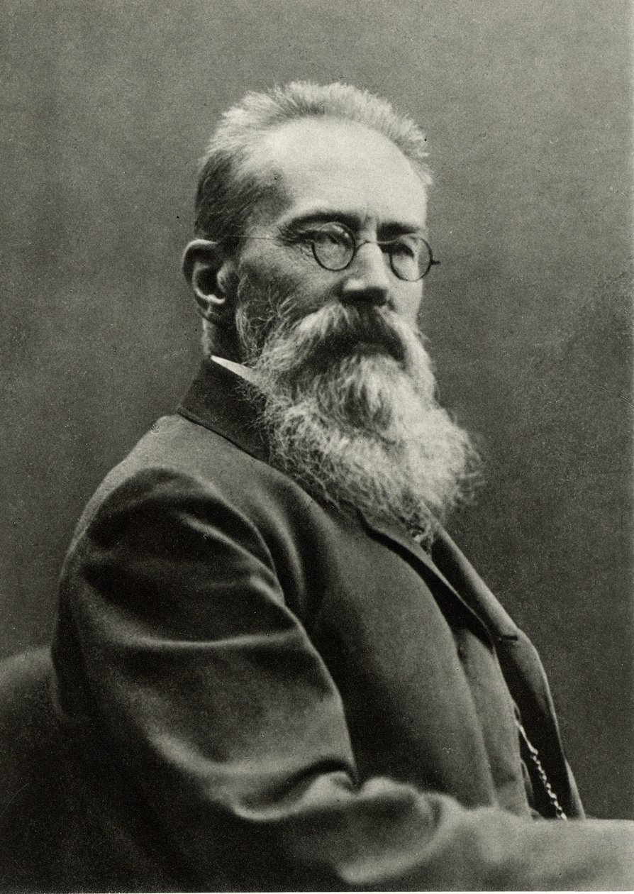 Nikolay Andreievich Rimsky-Korsakov (photo n/b) - Photographer Russian