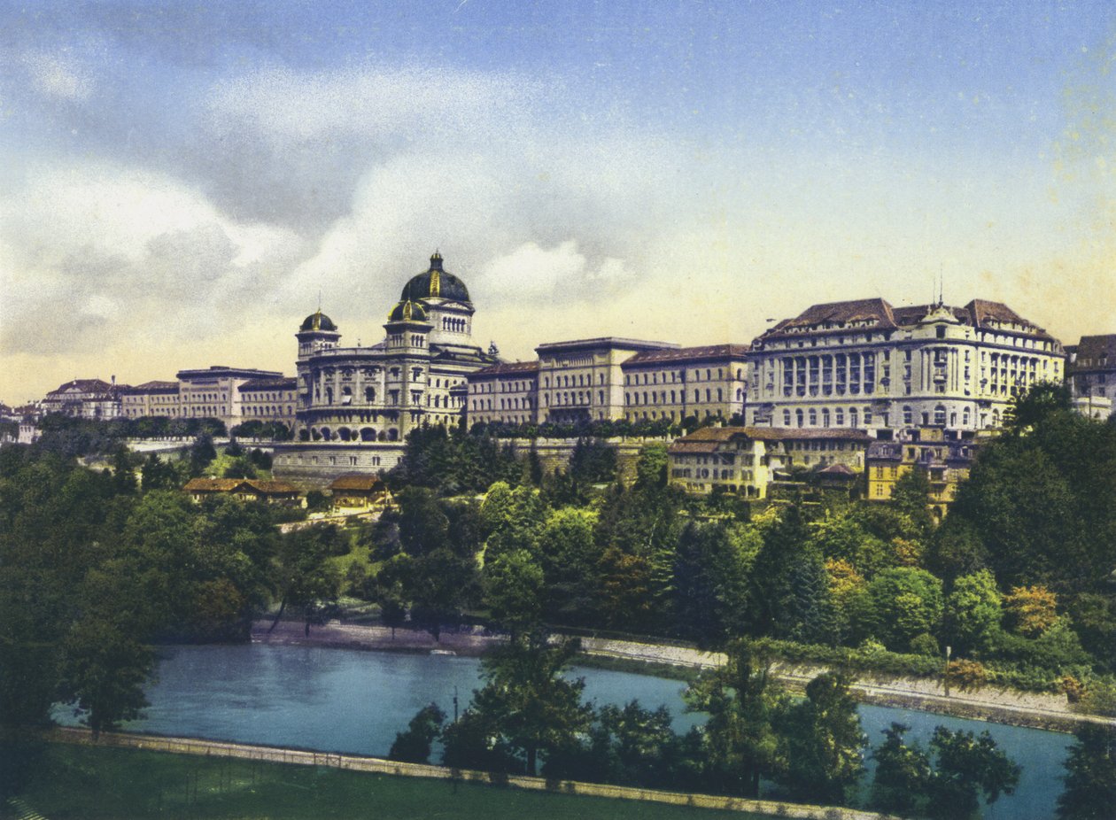 Berne, Palais fédéral (photo) - Photographer Swiss
