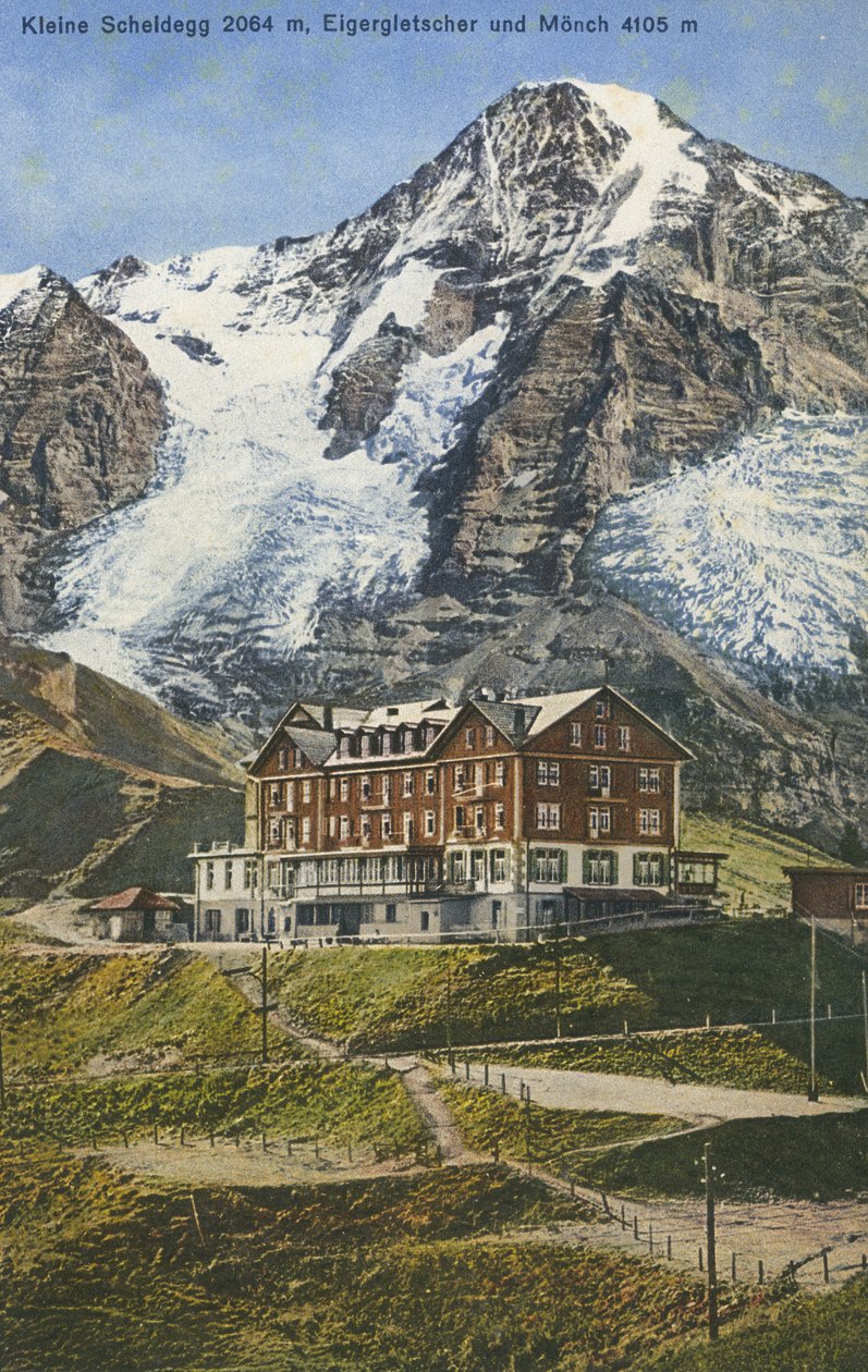 Kleine Scheidegg, Suisse (photo couleur) - Photographer Swiss