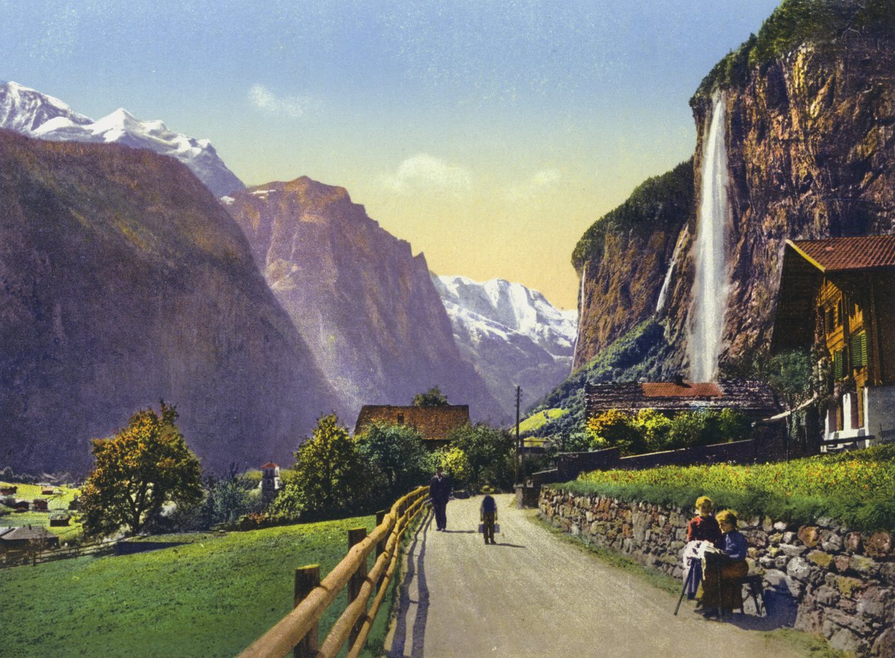 Lauterbrunnen, le Staubbach (photo) - Photographer Swiss