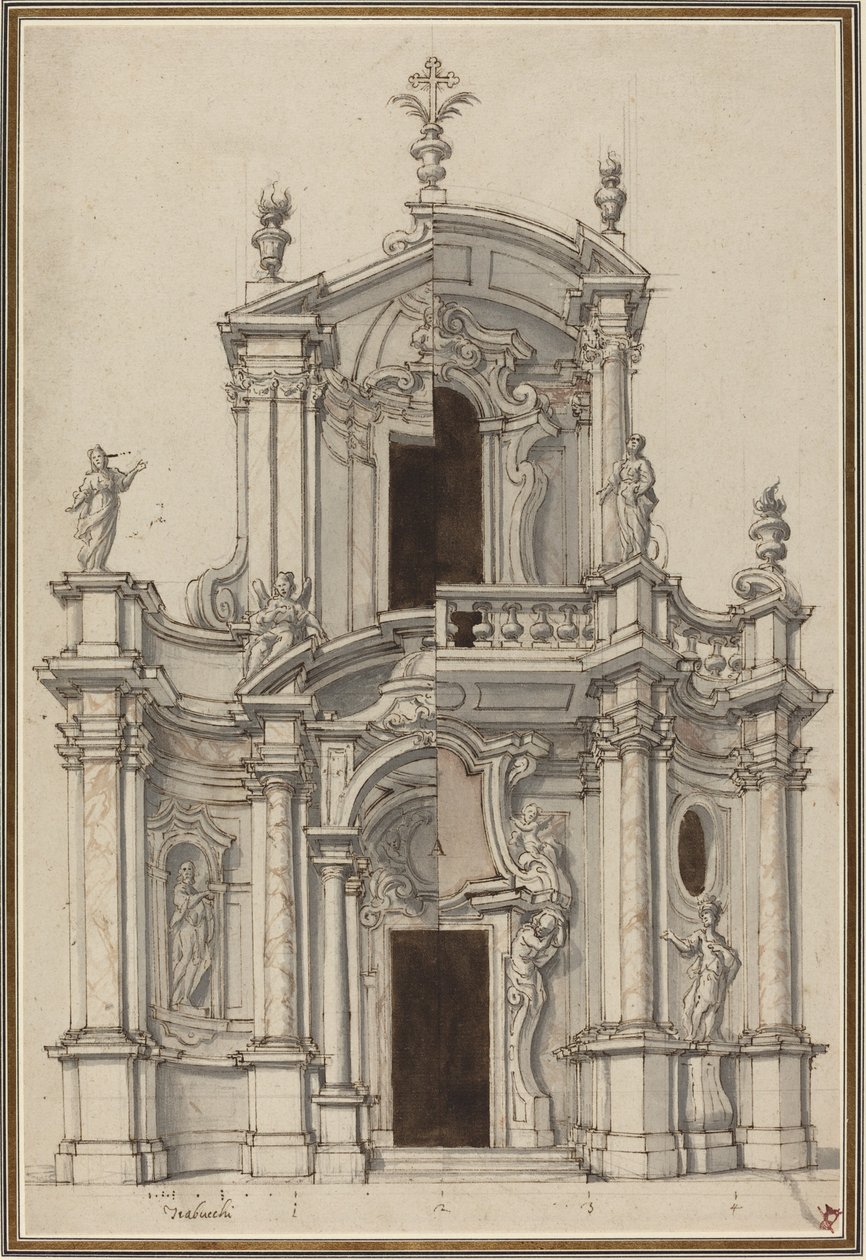 Élévation pour une façade d