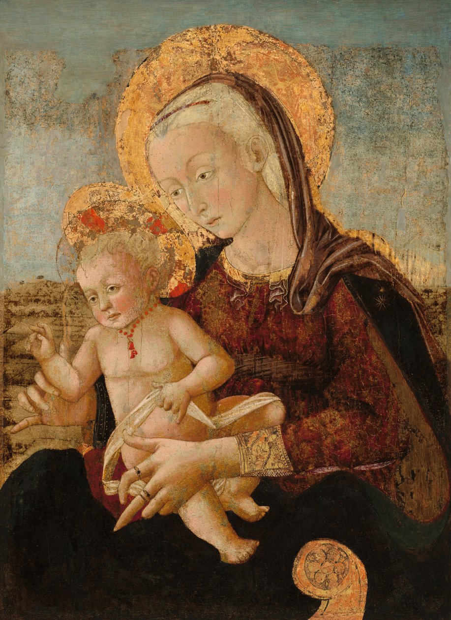 Madone et enfant - Pier Francesco Fiorentino