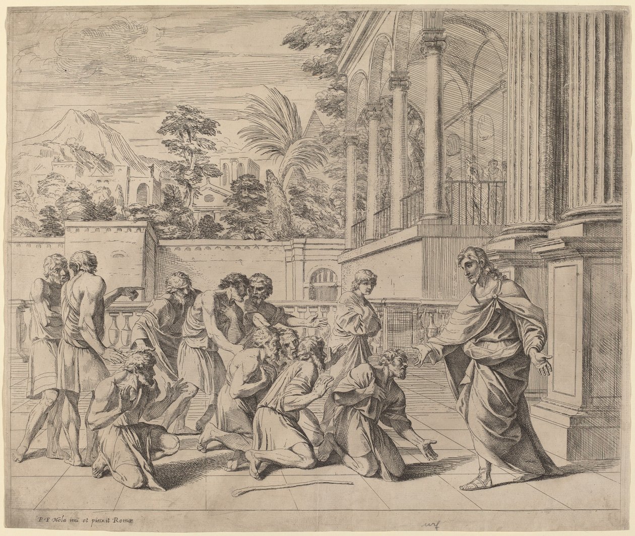 Joseph se révélant à ses frères - Pier Francesco Mola
