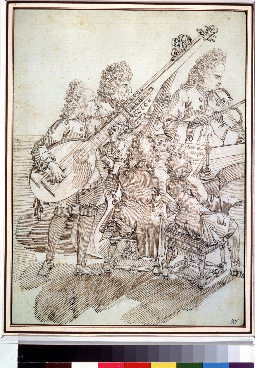 Le concert - Pier Leone Ghezzi