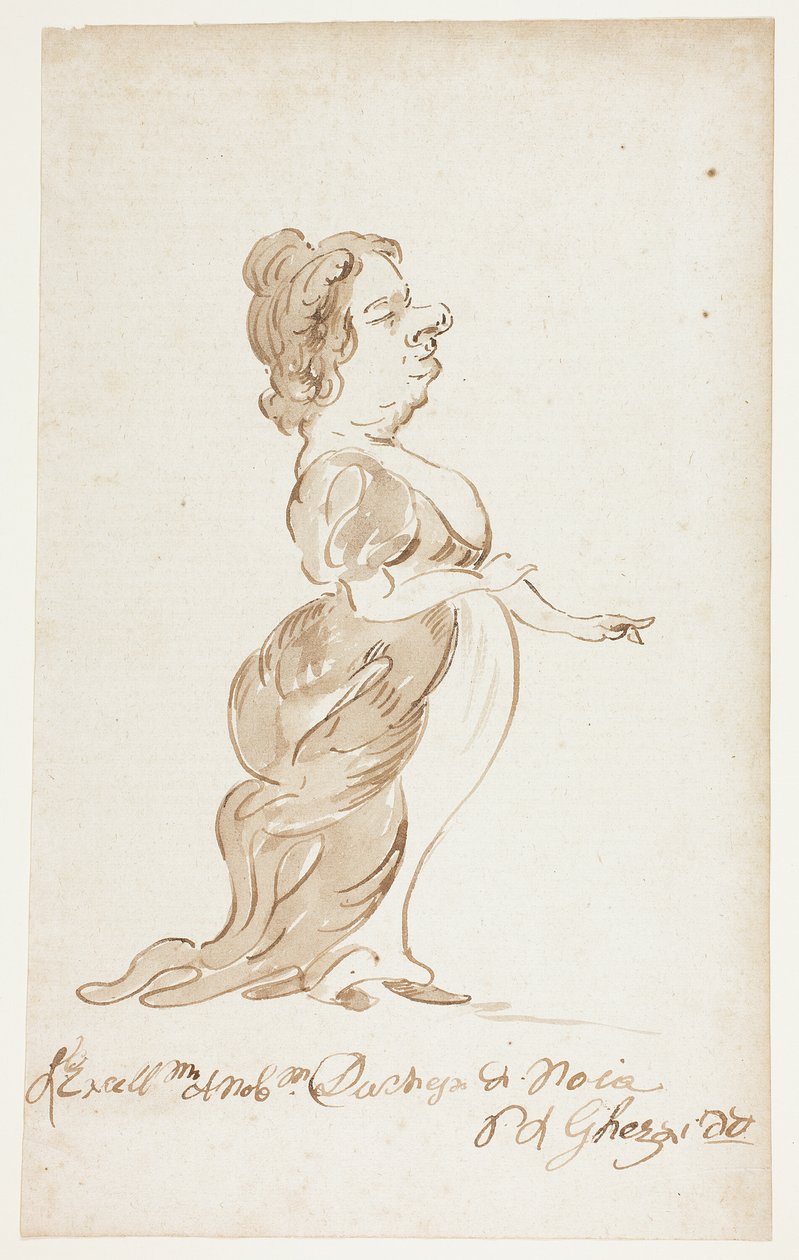 La duchesse de Noia - Pier Leone Ghezzi