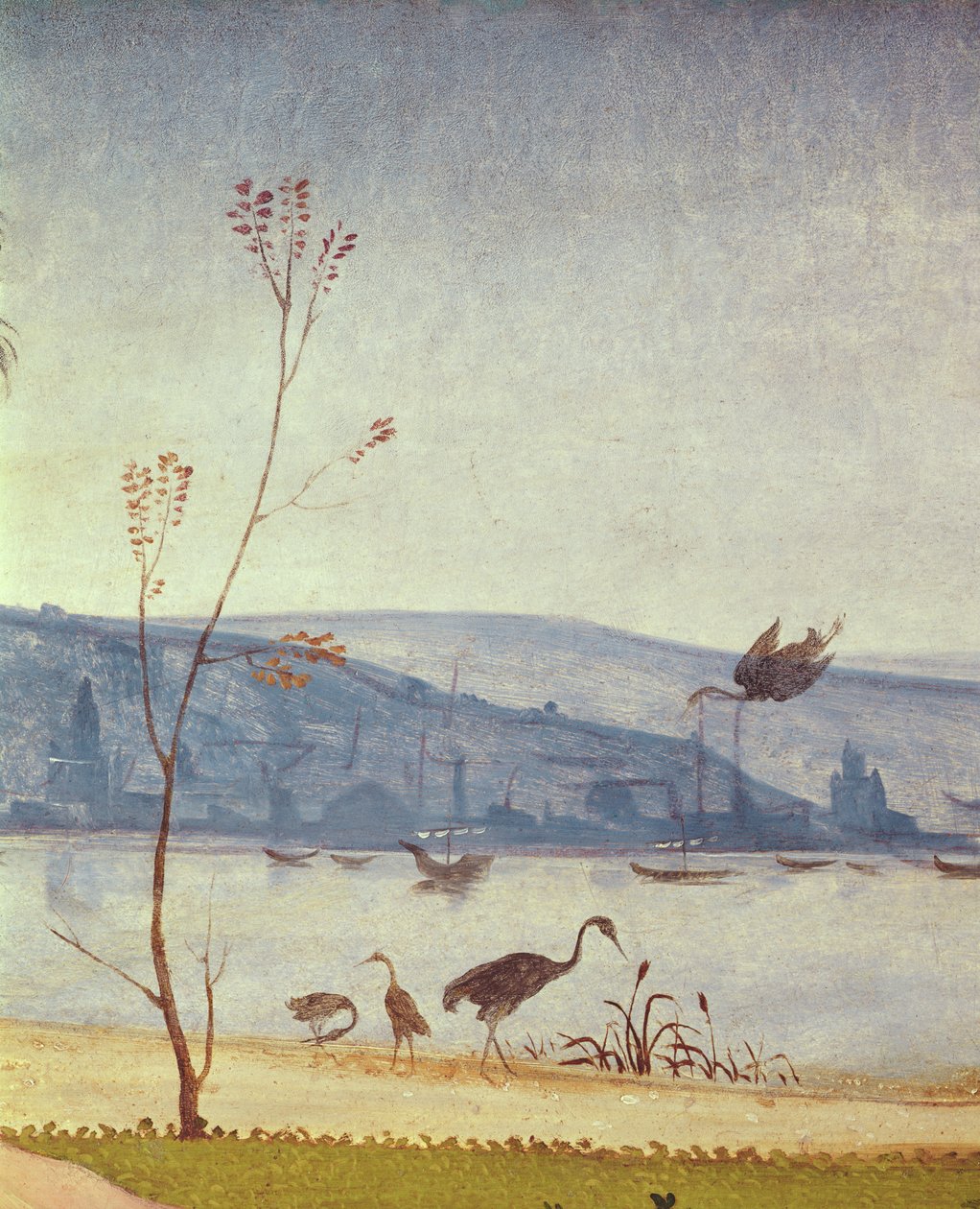 Un satyre pleurant une nymphe vers 1495 (détail) - Piero di Cosimo