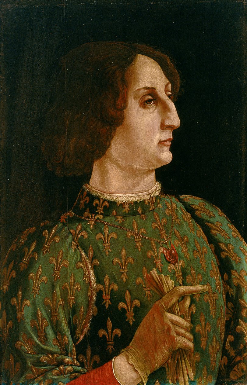 Portrait de Galeazzo Maria Sforza - Piero del Pollaiolo