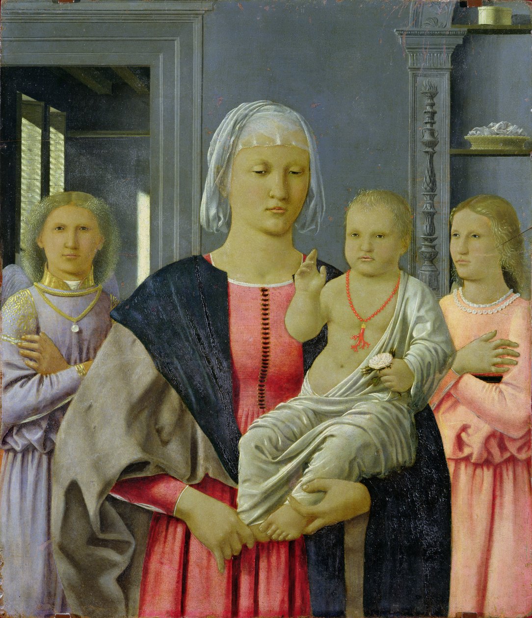 Madone de Senigallia avec Enfant et Deux Anges, vers 1470 - Piero della Francesca
