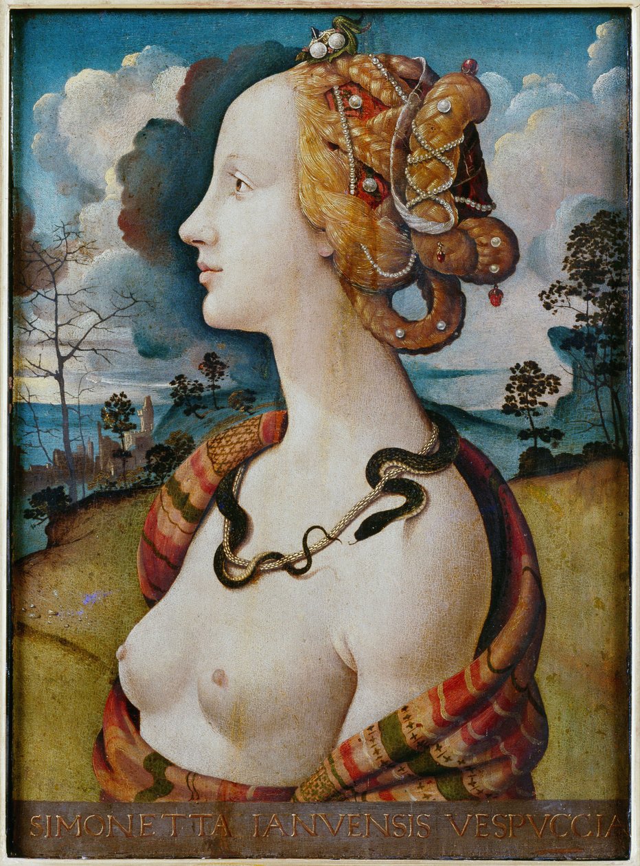 Portrait de femme dit de Simonetta Vespucci - Piero di Cosimo