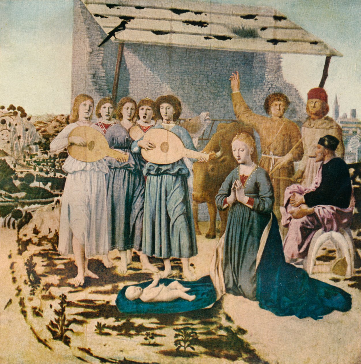 La Nativité, vers 1470 - Piero della Francesca