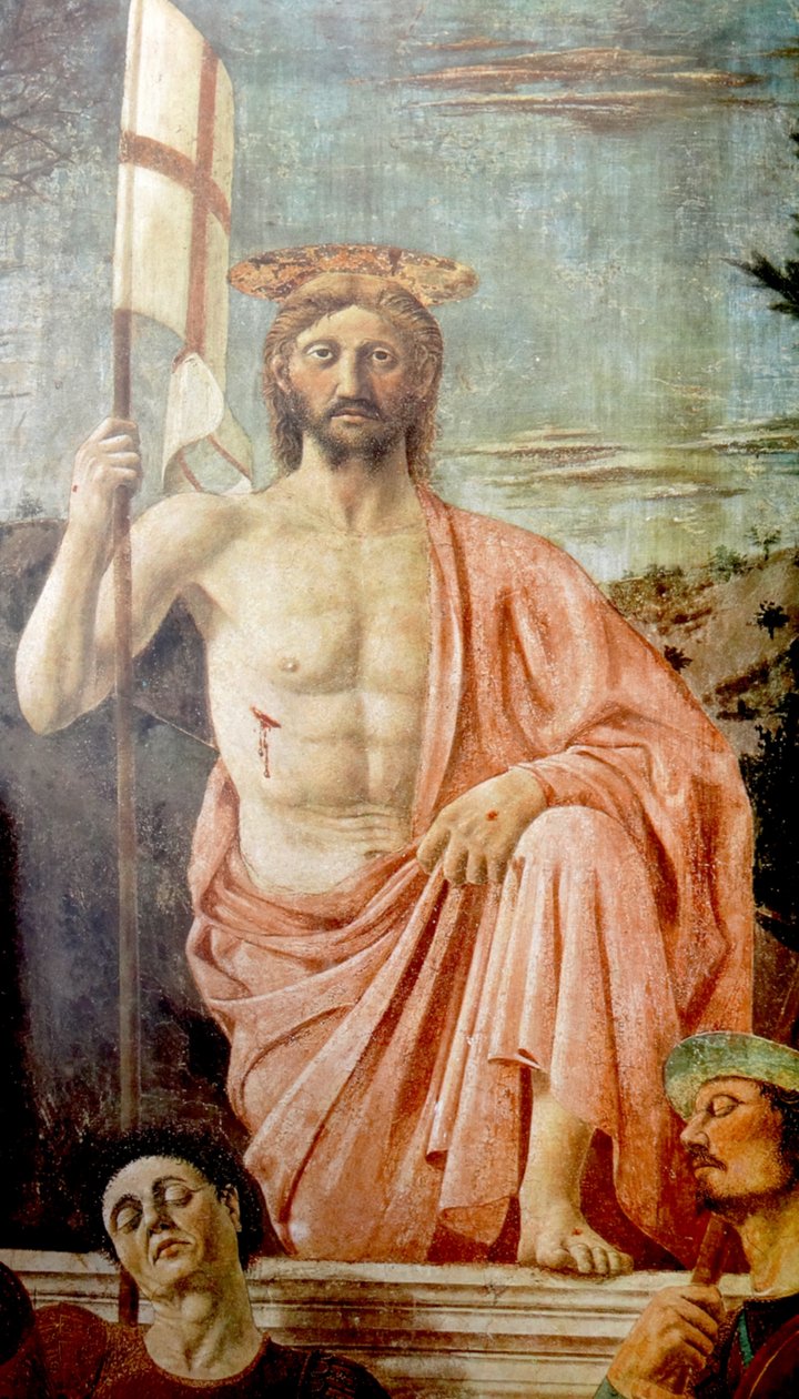 La Résurrection est une fresque peinte par Piero della Francesca. - Piero della Francesca