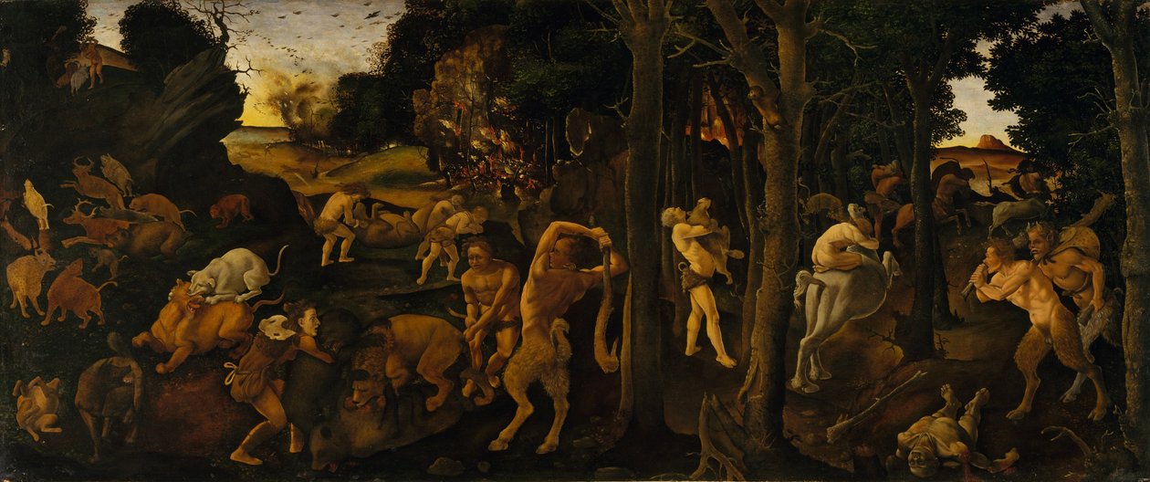 Scène de chasse - Piero di Cosimo