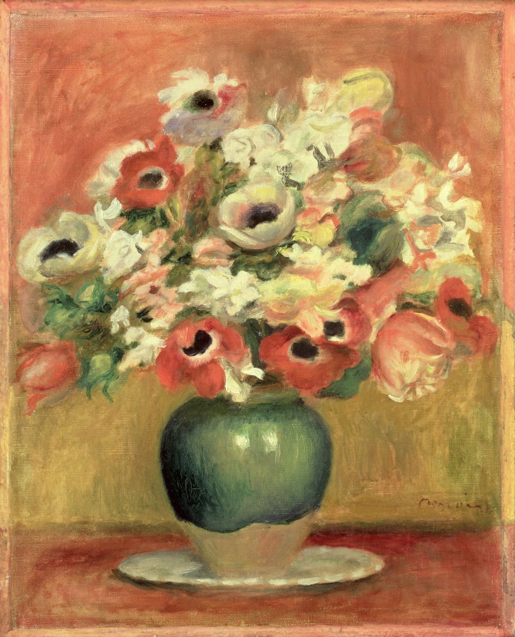 Anémones, c.1885 - Pierre-Auguste Renoir
