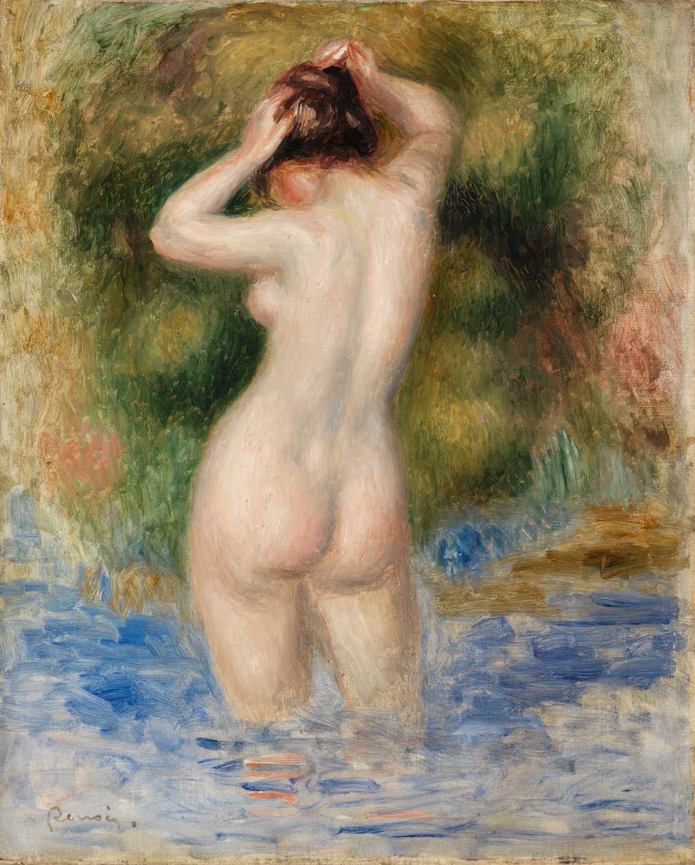 Baigneur - Pierre-Auguste Renoir