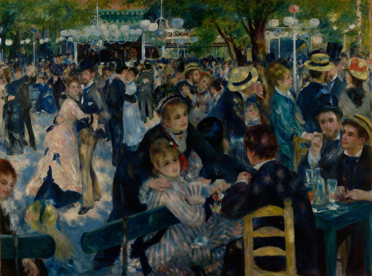 Bal au Moulin de la Galette - Pierre-Auguste Renoir