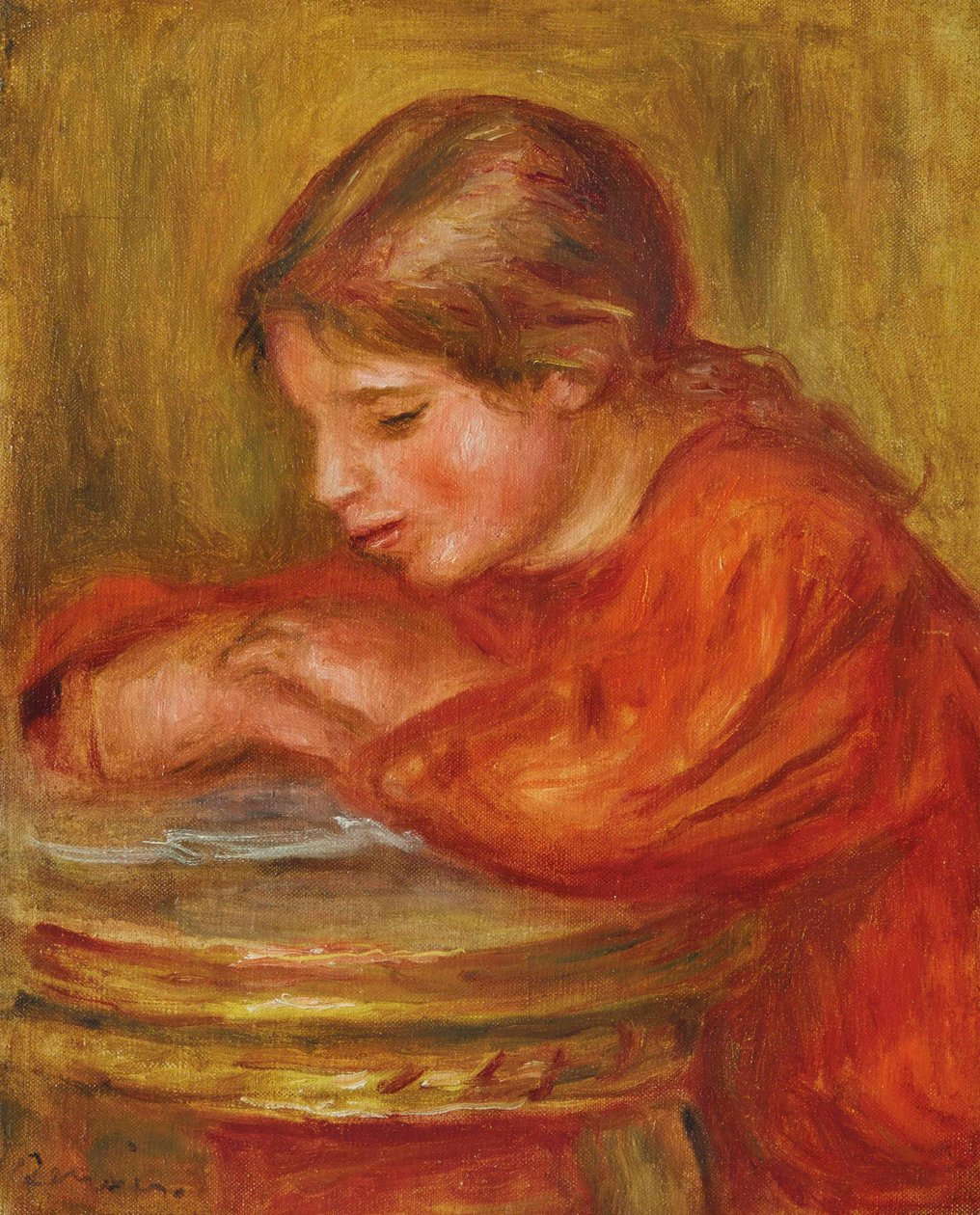 Fillette lisant - Pierre-Auguste Renoir