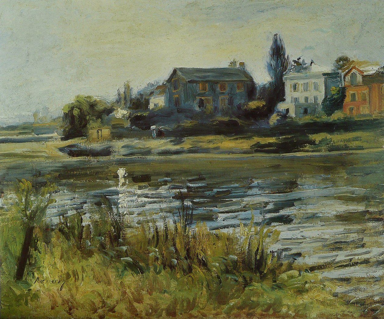 La Seine à Chatou - Pierre Auguste Renoir