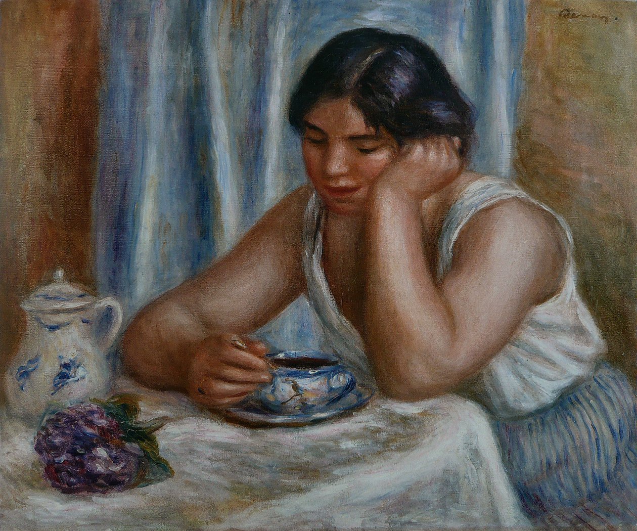La Tasse de chocolat - Pierre-Auguste Renoir