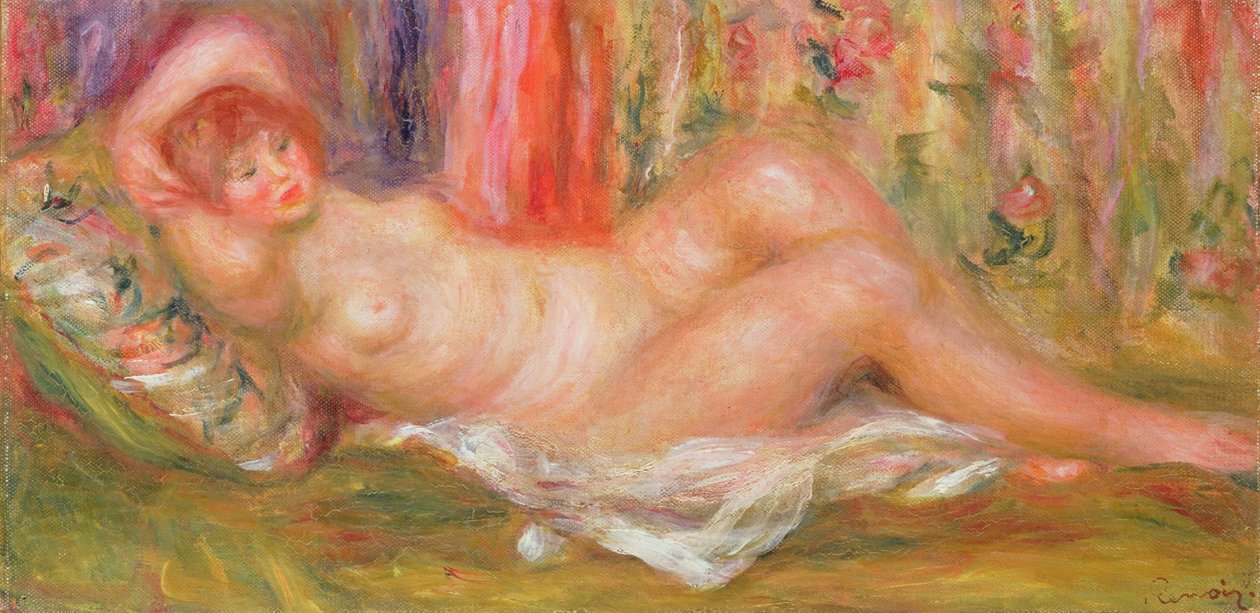 Nu sur canapé, 1905-6 - Pierre Auguste Renoir
