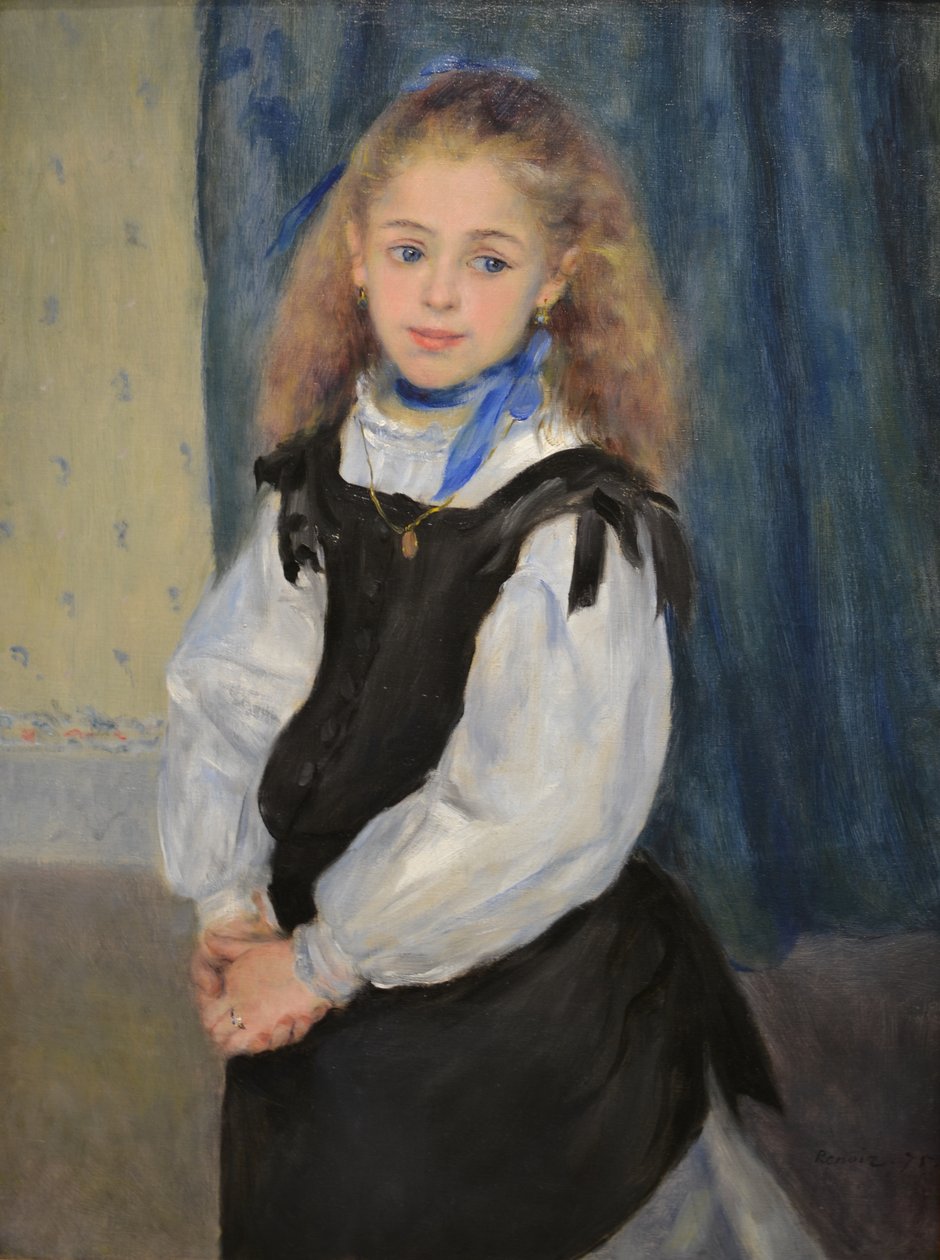Portrait de Mademoiselle Legrand - Pierre-Auguste Renoir